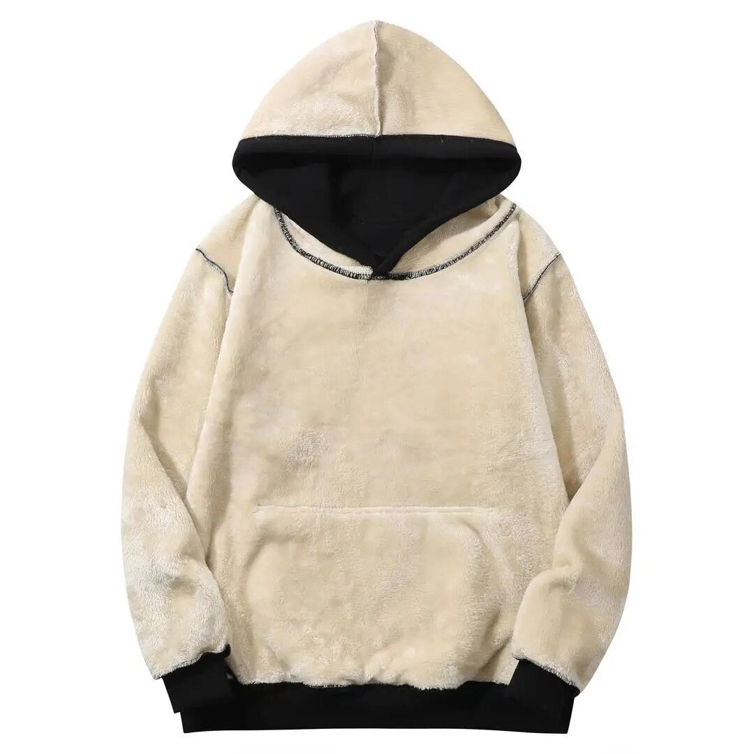 Chaleur luxueuse | Sweat-shirt d'hiver pour hommes